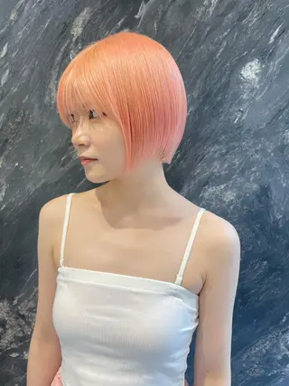 ショート カラー SALOWIN原宿iori B１階所属・🫧美髪育成美容師 WASHIZU🫧のヘアスタイル