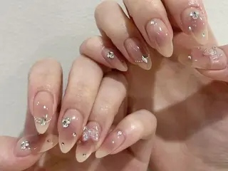 ネイル 🤎mini 🤍可愛らしいネイルのネイルデザイン