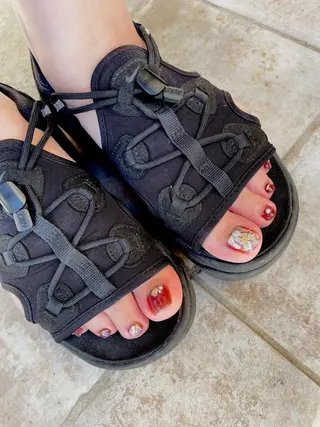 ネイル 甲府市徳行 🧸prunelleのネイルデザイン