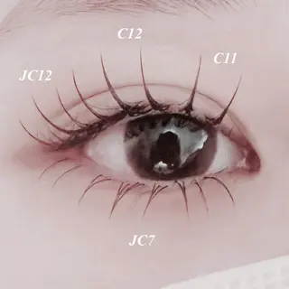 マツエク・マツパ Le'a永山 綾華のマツエク・マツパデザイン