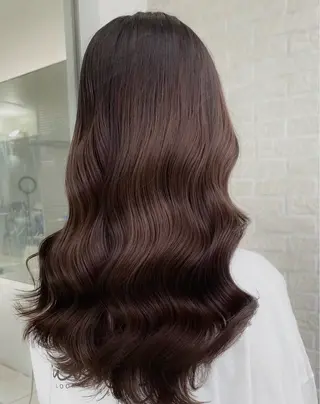 ロング 暖色🍒艶カラー✨️ コウセイのヘアスタイル