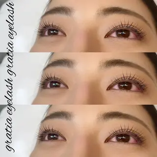 マツエク・マツパ gratia eyelash&nail所属・gratia みきのマツエク・マツパデザイン