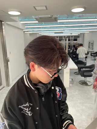 メンズ 大人上品🤍透明感 ベージュ🤍REOのヘアスタイル