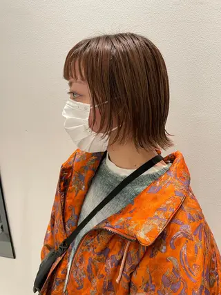 ミディアム カラー CiNEMA daikanyama所属・透明感カラー🫧 今泉健太のヘアスタイル