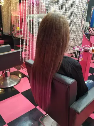 カラー ロング REMIX　by　  Love　hairのヘアスタイル