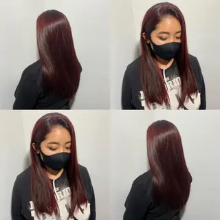 ロング もにか🌞原宿/渋谷 🌝ブリーチカラーのヘアスタイル