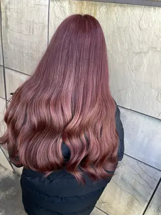 ロング 🦄艶カラー×韓国 NANA💎🐬のヘアスタイル