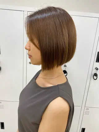 ショート ショート/ボブ特化 似合わせ/山下凌生のヘアスタイル