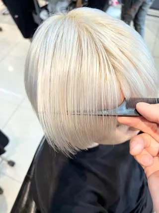 ショート カラー daiki 原宿のヘアスタイル