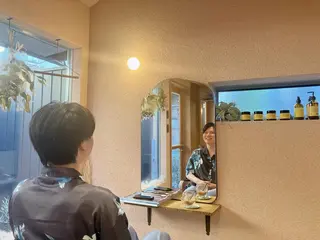 ミディアム メンズ neguse所属・neguse 京都西院 貸切美容室のヘアスタイル