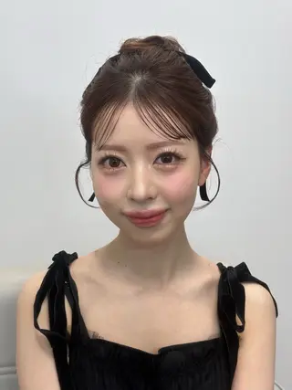 ヘアアレンジ 韓国メイクサロン YUKINA東京のその他イメージ