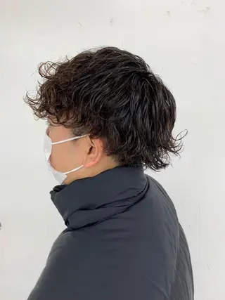パーマ メンズ 【メンズパーマ特化】 🍏網中勇喜のヘアスタイル
