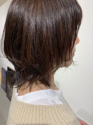 ミディアム ANY／SUE 千葉パーマのヘアスタイル