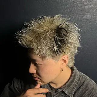 ショート ヘアアレンジ メンズ 【札幌メンズ特化】 🔥RIKU🔥のヘアスタイル