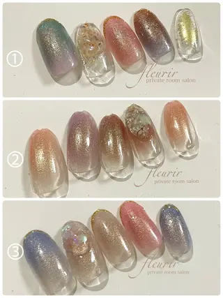 ネイル フルリール 【プライベートサロンのネイルデザイン