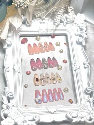 ネイル マルサンカクシカク所属・○△□ 守口市のネイルデザイン