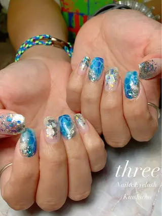 ネイル three Nail&Eyeのネイルデザイン