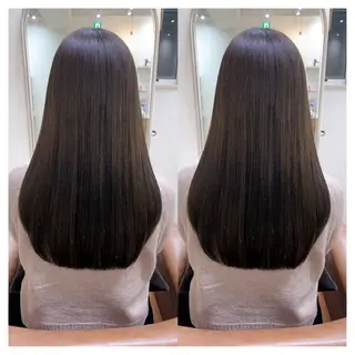 セミロング カラー 村山 茉衣のヘアスタイル