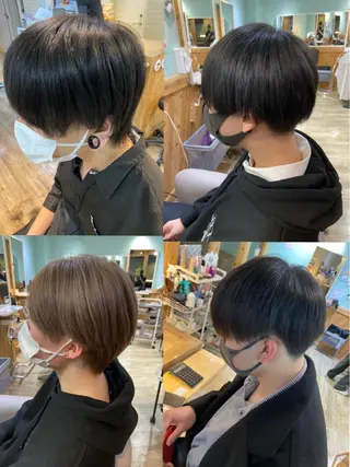 ショート メンズ CORE(コア)新宿所属・CORE masaのヘアスタイル