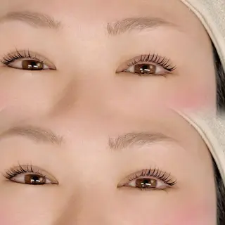 マツエク・マツパ 《目元分析》 似合うまつ毛提案の眉毛・アイブロウイメージ