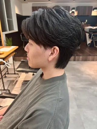 パーマ メンズ 男の理想を叶える🔥 メンズパーマ特化｜関のヘアスタイル