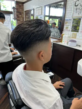 ショート メンズ B.B.Cams西原店所属・無料モデル募集中‼️ 安座間💈のヘアスタイル