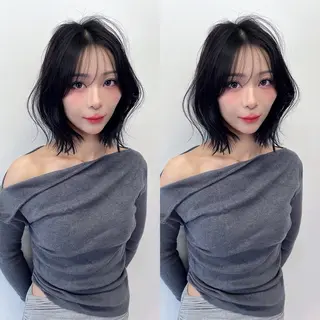 ロング カラー 韓国ヘア/髪質改善 TAKAHIROのヘアスタイル