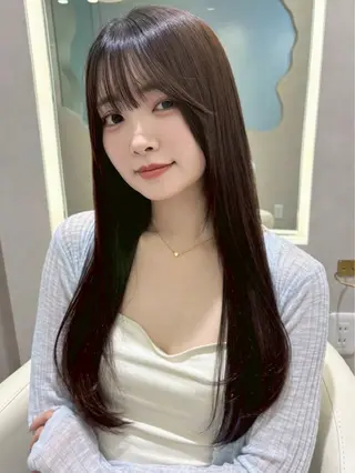 ロング 🎀ゆうな/艶髪/ 透明感カラー🎀のヘアスタイル