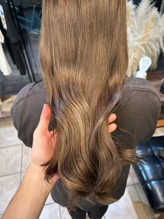 ロング カラー 西田辺/ タカスナオヤのヘアスタイル