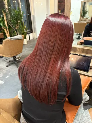 カラー veretta.matsuiyamate所属・槇野 風香のヘアスタイル