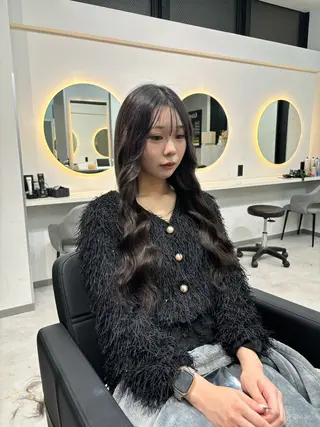 ロング 谷村 龍之輔のヘアスタイル