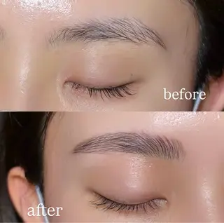 アイブロウ meguru／マツパ ／マツエク／束感のマツエク・マツパデザイン