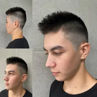 ショート メンズ 大木 拓瑞のヘアスタイル