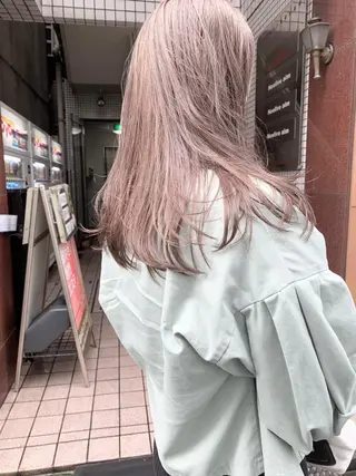 セミロング カラー ヘアアレンジ 🌿ショート🌿 パーマ🌿淳平のヘアスタイル