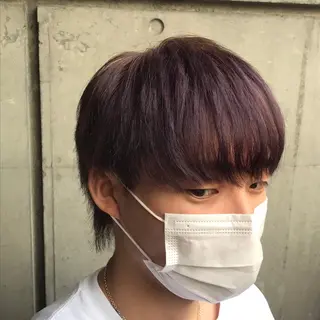 ショート カラー メンズ モモ 🍑のマツエク・マツパデザイン