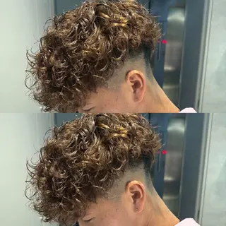 ショート ✨刈り上げ特化パーマ 達人 水沼心✨のヘアスタイル