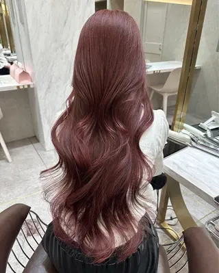 ロング カラー はるか/ヘアアレンジ ブリーチなしカラー♡のヘアスタイル