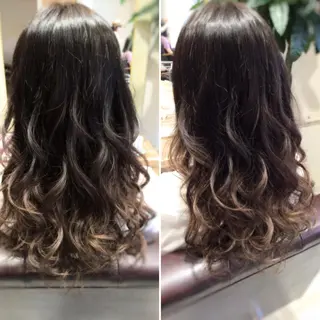 ショート ミディアム セミロング ロング カラー パーマ ヘアアレンジ バレイヤージュ/ 髪質改善/渡邉悟🌱のヘアスタイル