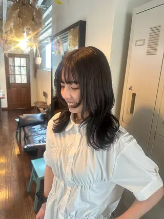 ミディアム no aのヘアスタイル