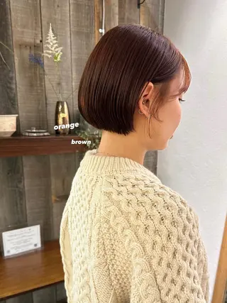 ショート カラー 暖色カラー/レイヤー 🌙 オノユリカのヘアスタイル