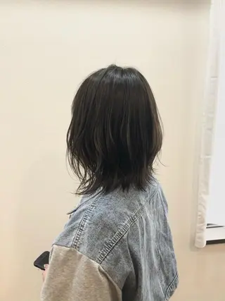 ミディアム カラー 髪質改善/縮毛矯正 /青山　早希🐾のヘアスタイル