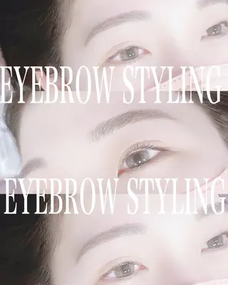 アイブロウ Ema所属・Ema/マツパ/マツ エク/眉/脱毛🌷のマツエク・マツパデザイン