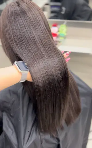 ニュアンスカラー🫧 🎀森伶奈/髪質改善のヘアスタイル