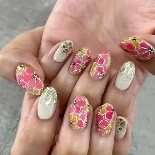 ネイル 東 千夏のネイルデザイン