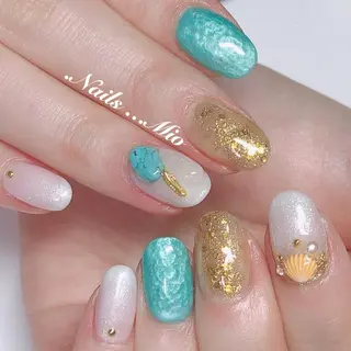 ネイル .Nails Mio 赤羽西ネイルサロンのネイルデザイン