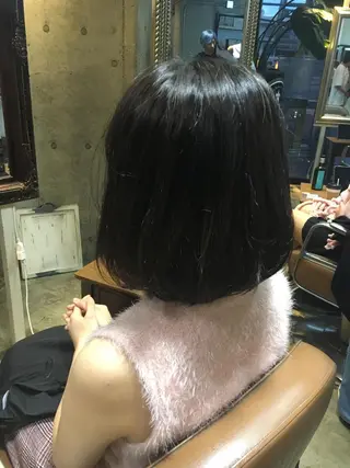 ミディアム カラー 北條 優輝のヘアスタイル