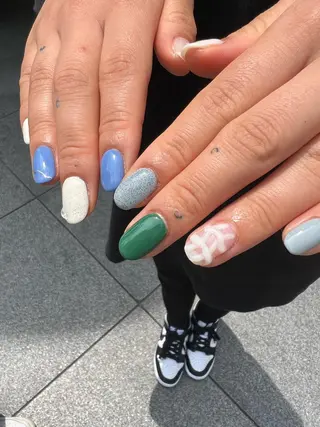 ネイル 個性派／中韓ネイル SAKURAのネイルデザイン