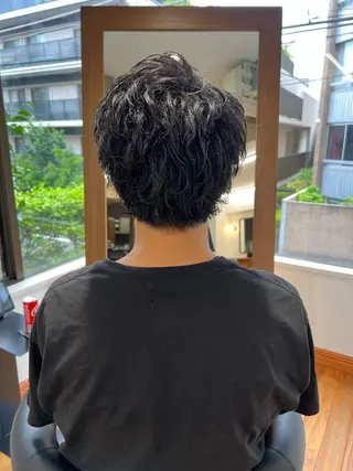ショート メンズ メンズカット✂️ スキンフェード伊藤陸のヘアスタイル