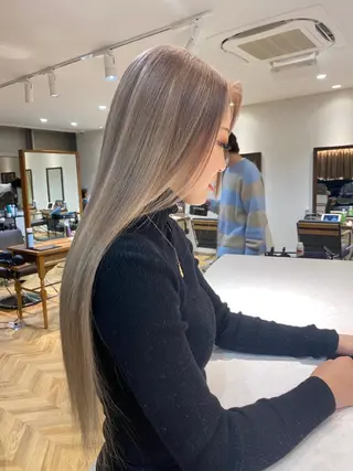 ミディアム 顔周り🇰🇷韓国 レイヤー/モエのヘアスタイル