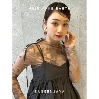 ヘアアレンジ hair make earth 🪡のヘアスタイル